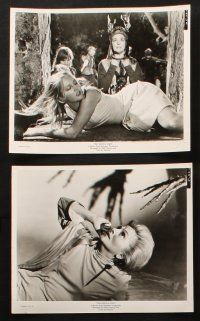 6j413 DEVIL'S OWN 10 8x10 stills '67 Joan Fontaine, Hammer horror, sexy Ingrid Boulting!
