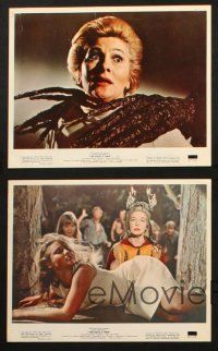 6j193 DEVIL'S OWN 5 color 8x10 stills '67 Joan Fontaine, Hammer horror, sexy Ingrid Boulting!