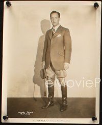 6j930 EVIDENCE 2 8x10 stills '29 cool full and waist-high portraits of Conway Tearle w/ whip!