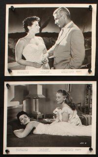 6j267 FOXFIRE 25 8x10 stills '55 great images of sexy Jane Russell & Jeff Chandler!