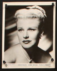 6j677 GINGER ROGERS 5 8x10 stills '50s wonderful close portraits of the gorgeous star!