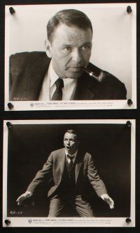 6j450 NAKED RUNNER 9 8x10 stills '67 great close and full images of Frank Sinatra, w/ sniper rifle!