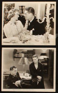 6j862 NAVY BLUE & GOLD 3 8x10 stills '37 Robert Young & Florence Rice, Lionel Barrymore!