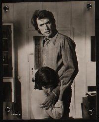 6j324 PLAY MISTY FOR ME 16 7.75x9.5 stills '71 classic Clint Eastwood, crazy Jessica Walter!