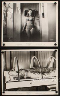 6j777 PROJECTED MAN 4 8x10 stills '67 Bryant Haliday, pretty Mary Peach in swimsuit, sci-fi!