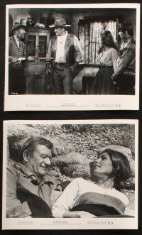 6j378 RIO LOBO 12 8x10 stills '71 cowboy John Wayne, Jennifer O'Neill, Howard Hawks western!
