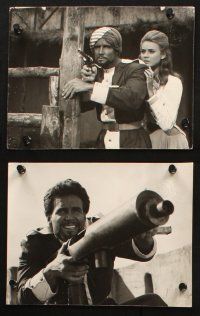 6j380 SANDOKAN THE GREAT 12 Dutch 7.25x9.5 stills '66 Umberto Lenzi, images of Steve Reeves!