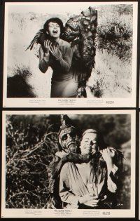 6j430 SLIME PEOPLE 10 8x10 stills '63 Robert Hutton, wacky horror images of the creature!