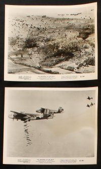6j598 SMASHING OF THE REICH 7 8x10 stills '62 incredible World War II aviation bomber images, more!