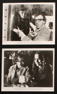 6j602 STARDUST MEMORIES 7 8x10 stills '80 Woody Allen, Marie-Christine Barrault, Jessica Harper!