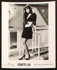 6j431 STRIPTEASE 10 8x10 stills '96 images of sexy stripper Demi Moore, w/ Reynolds & Assante