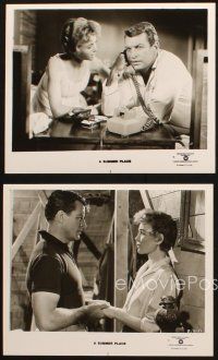 6j792 SUMMER PLACE 4 TV 8x10 stills R80s Sandra Dee & Troy Donahue in young lovers classic!