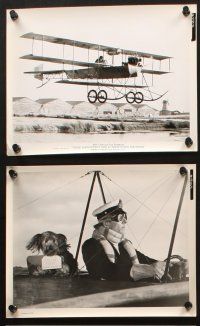 6j387 THOSE MAGNIFICENT MEN IN THEIR FLYING MACHINES 12 8x10 stills '65 wacky early airplanes!