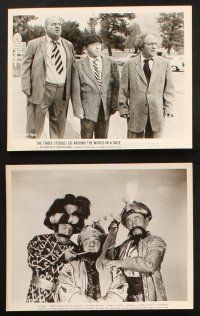 6j555 THREE STOOGES GO AROUND THE WORLD IN A DAZE 8 8x10 stills '63 Moe, Larry & Curly-Joe in China!