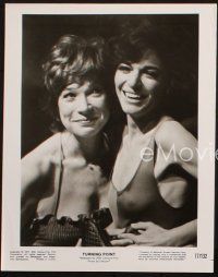 6j988 TURNING POINT 2 8x10 stills '77 great close ups of Shirley MacLaine & Anne Bancroft!