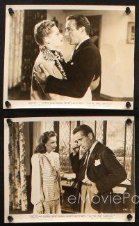 6j724 TWO MRS. CARROLLS 5 8x9.75 stills '47 Humphrey Bogart, Barbara Stanwyck, Nigel Bruce