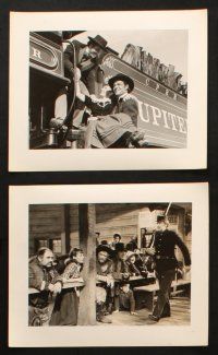 6j558 UNION PACIFIC 8 8x10 stills '39 Cecil B. DeMille, gorgeous Barbara Stanwyck and Joel McCrea!