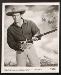 6j662 YELLOWSTONE KELLY 6 TV 8x10 stills R80s Clint Walker in the title role, sexy Andra Martin!