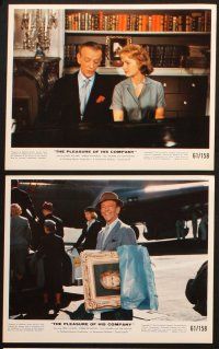 6j019 PLEASURE OF HIS COMPANY 12 color 8x10 stills '61 Fred Astaire, Debbie Reynolds, Lilli Palmer