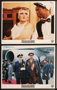 6j186 POLICE ACADEMY MISSION TO MOSCOW 6 color 8x10 stills '94 George Gaynes, Christopher Lee!