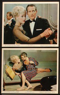 6j023 PRIZE 12 color 8x10 stills '63 Paul Newman & sexy Elke Sommer, Edward G. Robinson!