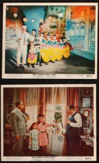 6j210 SEVEN LITTLE FOYS 4 color 8x10 stills '55 Bob Hope & his seven kids in wacky outfits, Vitale