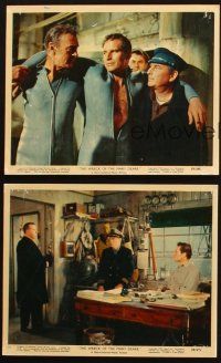 6j230 WRECK OF THE MARY DEARE 3 color 8x10 stills '59 Gary Cooper & Charlton Heston!