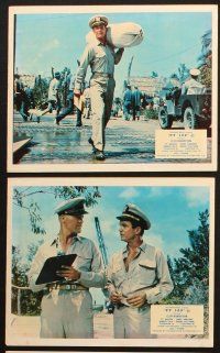 6j131 PT 109 8 color English FOH LCs '63 Cliff Robertson as John F. Kennedy in World War II!