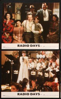 6j140 RADIO DAYS 8 color English FOH LCs '87 Mia Farrow, directed by Woody Allen, New York City!