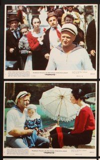 6j103 POPEYE 8 8x10 mini LCs '80 Robert Altman, Robin Williams & Shelley Duvall, E.C. Segar!