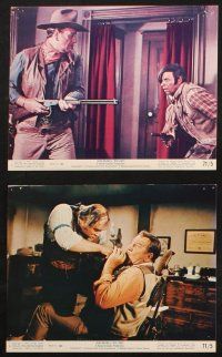 6j169 RIO LOBO 7 8x10 mini LCs '71 Howard Hawks, Give 'em Hell, John Wayne, great cowboy images!