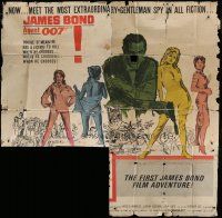 6k065 DR. NO INCOMPLETE 6sh '62 Sean Connery is the most extraordinary gentleman spy James Bond!