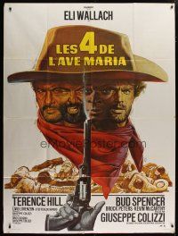 6k542 ACE HIGH French 1p R70s Eli Wallach, Terence Hill, spaghetti western, different Mascii art!