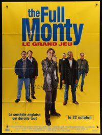 6k669 FULL MONTY advance French 1p '97 Peter Cattaneo, Carlyle, Wilkinson, Addy, male strippers!