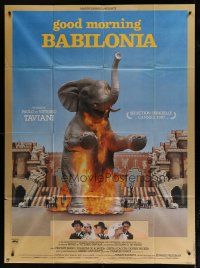 6k680 GOOD MORNING BABYLON French 1p '87 Charles Dance as D.W. Griffith, directed by Taviani bros!