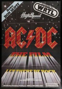 6k766 LET THERE BE ROCK French 1p '82 AC/DC, Angus Young, Bon Scott, heavy metal, different art!