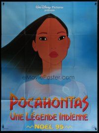6k864 POCAHONTAS advance French 1p '95 Walt Disney, Native American Indians, great cartoon image!