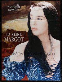 6k873 QUEEN MARGOT French 1p '94 La Reine Margot, super close up of beautiful Isabelle Adjani!