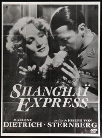 6k909 SHANGHAI EXPRESS French 1p R90s Josef von Sternberg, c/u of Marlene Dietrich & Clive Brook!