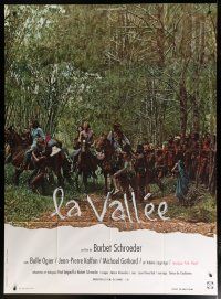 6k977 VALLEY OBSCURED BY CLOUDS French 1p '72 Barbet Schroeder's La Vallee, different image!