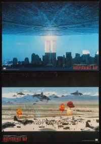 6k091 INDEPENDENCE DAY 2 German LCs '96 Roland Emmerich sci-fi, cool images of alien spaceships!