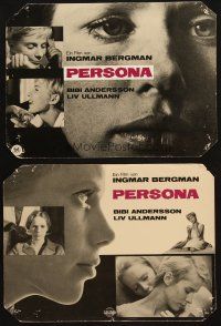 6k088 PERSONA 8 German LCs '66 Liv Ullmann & Bibi Andersson, Ingmar Bergman classic!