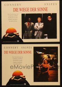 6k087 RISING SUN 10 German LCs '93 Sean Connery, Wesley Snipes, Harvey Keitel