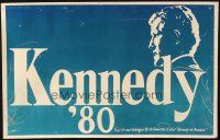 6k036 TED KENNEDY 14x22 political campaign '80 the Massachusetts Senator running for President!