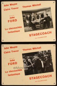 6k115 STAGECOACH 4 Swiss LCs R60s John Wayne & John Ford cowboy western classic!