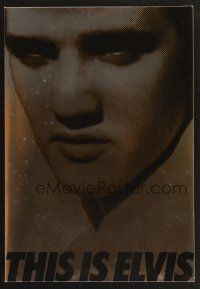6k050 THIS IS ELVIS trade ad '81 Elvis Presley rock 'n' roll biography, portrait of The King!