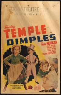 6k326 DIMPLES WC '36 wonderful images of cute Shirley Temple, Frank Morgan, Helen Westley