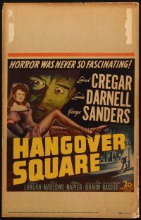 6k374 HANGOVER SQUARE WC '45 art of sexy Linda Darnell, Sanders, horror was never so fascinating!