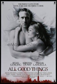 6m050 ALL GOOD THINGS DS 1sh '10 image of Ryan Gosling & Kirsten Dunst in bed!