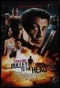 6m144 BULLET TO THE HEAD advance DS 1sh '12 Sylvester Stallone, Sung Kang, revenge never gets old!